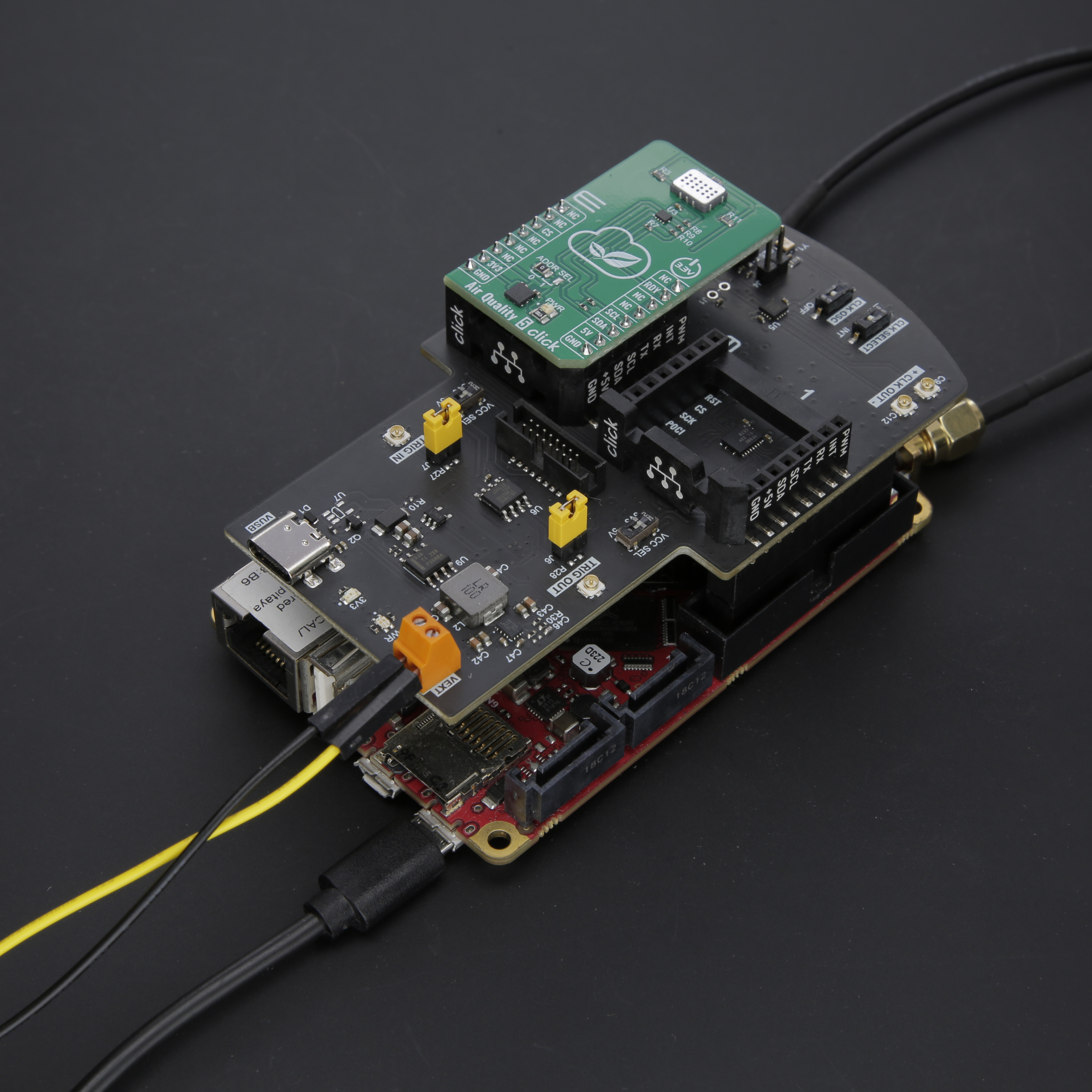 Red Pitaya Click Shield - Download Artistic Abstract Image | Full HD